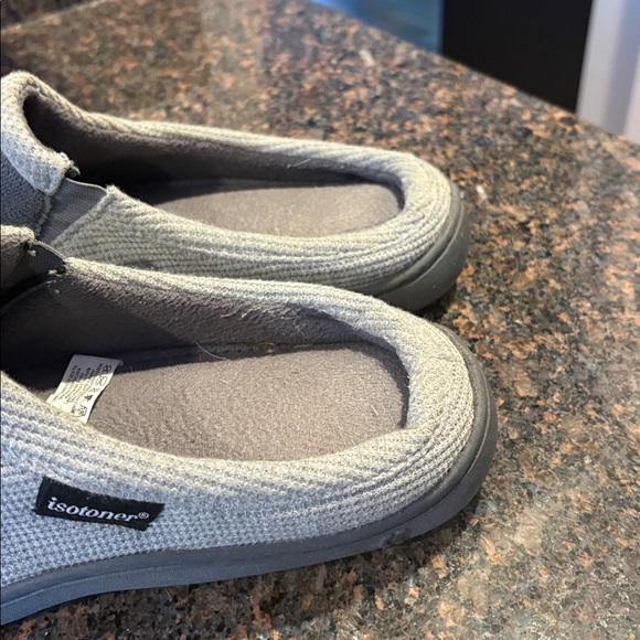 Men’s grey isotonic slippers size 11-12 - Picture 3 of 6